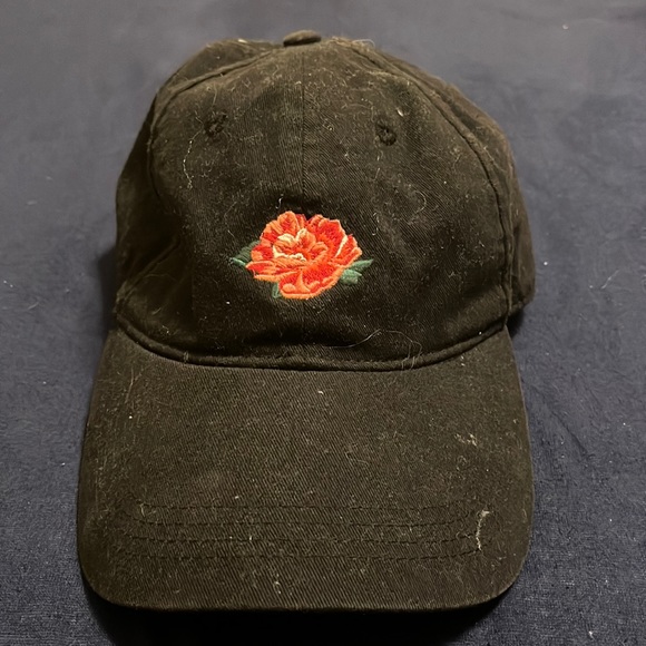 Hollister Other - (THIS ITEM WILL BE DONATED AT END OF DEC) 
Black Rose Hollister Hat